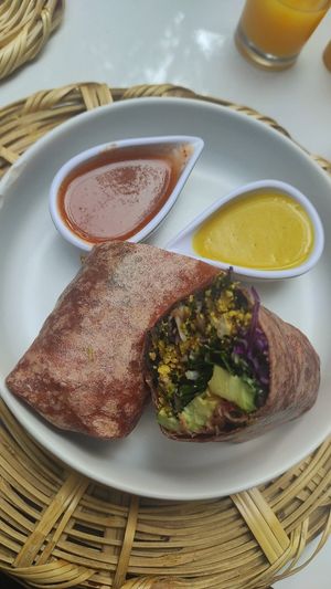 Burrito 🌯 at La Pitahaya Vegana in Mexico City