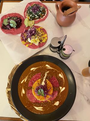   at La Pitahaya Vegana in Mexico City