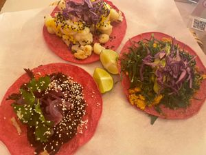   at La Pitahaya Vegana in Mexico City