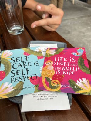   at La Pitahaya Vegana in Mexico City