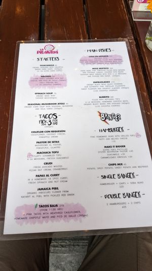  at La Pitahaya Vegana in Mexico City