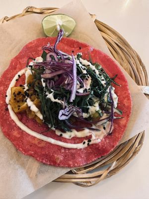   at La Pitahaya Vegana in Mexico City