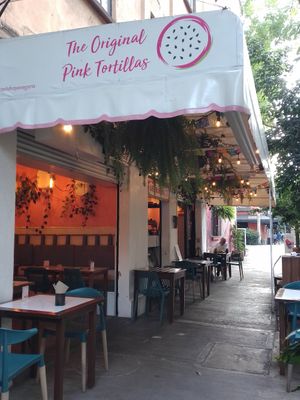 O at La Pitahaya Vegana in Mexico City