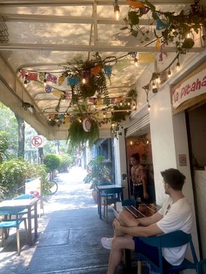   at La Pitahaya Vegana in Mexico City