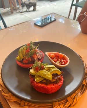   at La Pitahaya Vegana in Mexico City