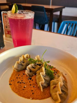 Un sitio muy bonito y la comida súper rica at La Pitahaya Vegana in Mexico City