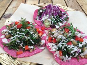 Increíbles at La Pitahaya Vegana in Mexico City