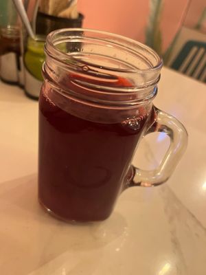 Drink at La Pitahaya Vegana in Mexico City