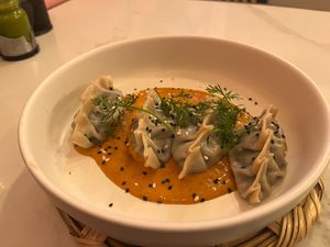 Appetizer at La Pitahaya Vegana in Mexico City