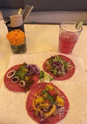   at La Pitahaya Vegana in Mexico City