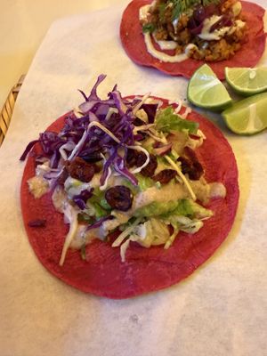 Crudi  at La Pitahaya Vegana in Mexico City