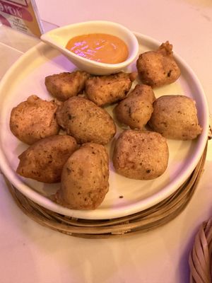 Tofu Nuggets  at La Pitahaya Vegana in Mexico City
