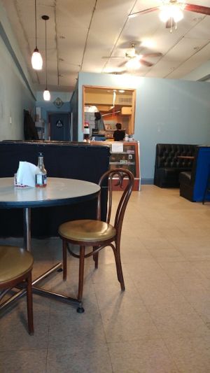 seating  at Handy Diner in Denver