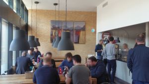 Interior at Naanu Take and Eat in Zurich