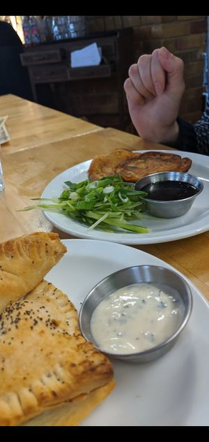 Pasty at Cafe Van Gogh in South West London