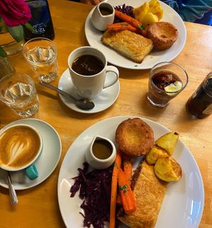   at Cafe Van Gogh in South West London