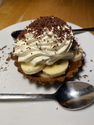 Banoffee Pie  at Cafe Van Gogh in South West London