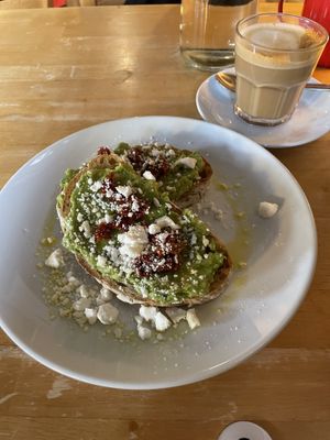   at Cafe Van Gogh in South West London