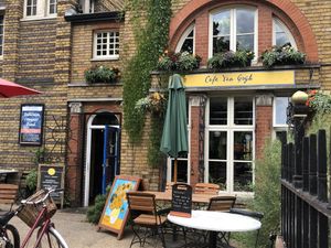 Lovely spot too!  at Cafe Van Gogh in South West London