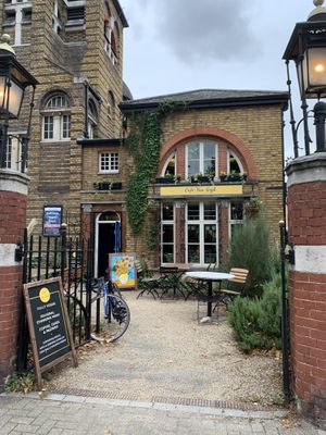   at Cafe Van Gogh in South West London