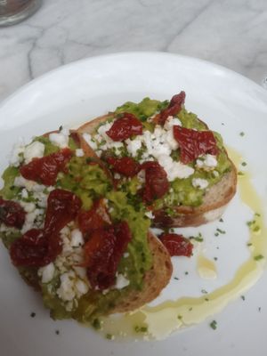 Summer menu  at Cafe Van Gogh in South West London