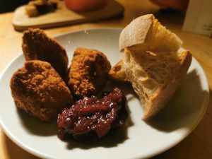 This is from Café Van Gogh's Christmas Menu  at Cafe Van Gogh in South West London