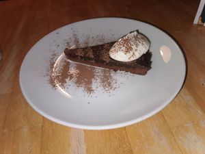 This is from Café Van Gogh's Christmas Menu  at Cafe Van Gogh in South West London