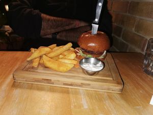 This is from Café Van Gogh's regular Menu  at Cafe Van Gogh in South West London