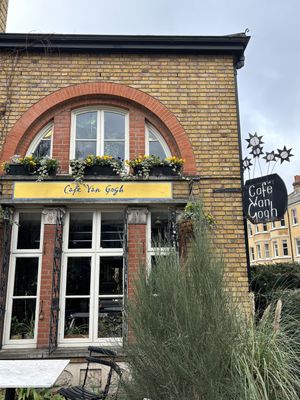   at Cafe Van Gogh in South West London
