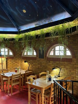   at Cafe Van Gogh in South West London