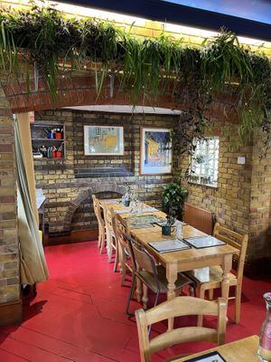   at Cafe Van Gogh in South West London