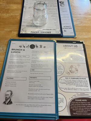   at Cafe Van Gogh in South West London