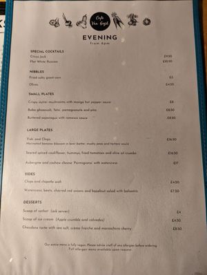  at Cafe Van Gogh in South West London