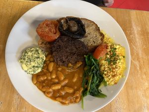Full English   at Cafe Van Gogh in South West London