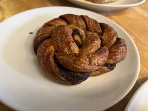 Cinnamon swirl yum!  at Cafe Van Gogh in South West London
