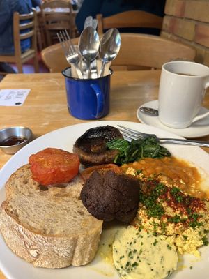   at Cafe Van Gogh in South West London