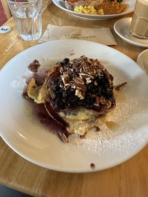 Pancake stack  at Cafe Van Gogh in South West London