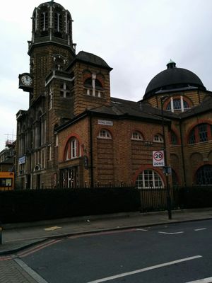 exterior at Cafe Van Gogh in South West London