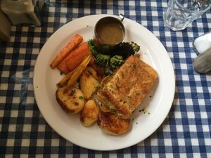 Sunday roast at Cafe Van Gogh in South West London