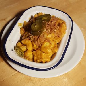 Mac and cheese at Cafe Van Gogh in South West London