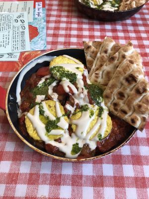 Shakshuka  at Cafe Van Gogh in South West London