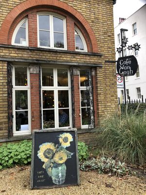 Exterior  at Cafe Van Gogh in South West London