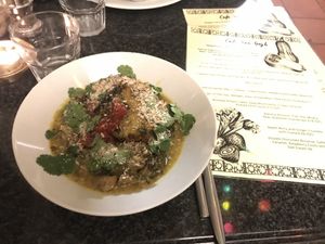 Delicious dinner at Cafe Van Gogh in South West London