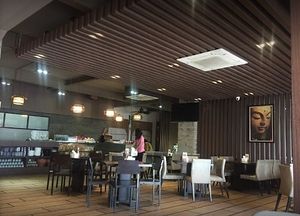 inside at Ereenzu Restaurant in 