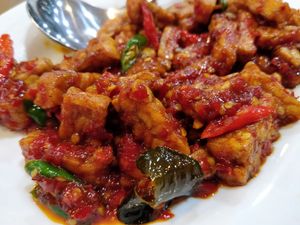 Tempeh Sambal at Cheerful Cafe in 