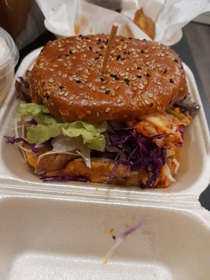 Banban burger at Ban Ban Kitchen in Berlin