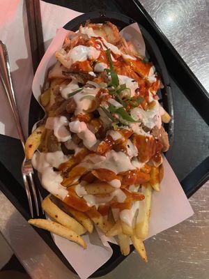 Lots of sauce   at Ban Ban Kitchen in Berlin