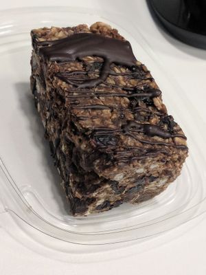 Vegan cake part of JuceSmith Lunch delivered to the office Daily :)  at The Juice Smith in Cobham