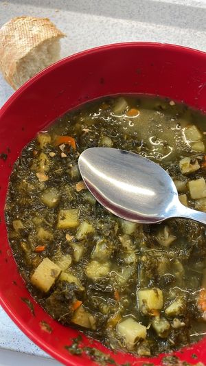 Grünkohlsuppe  at Mensa Otto-Behaghel-Strasse in Giessen