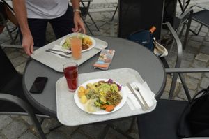 Outdoor Seating at Lepione in Wroclaw